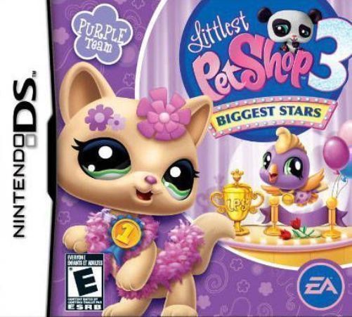 Littlest Pet Shop 3 - Biggest Stars - Purple Team (USA) Game Cover